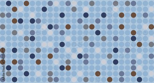 Kitchen or pool mosaic pattern, ceramic tile wall. Tile grid background.