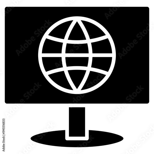Global Internet Network Icon