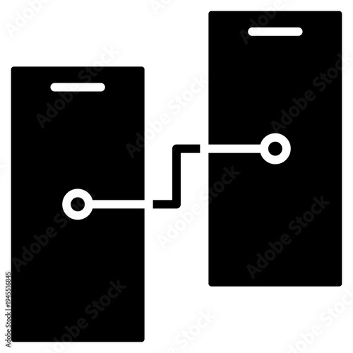 Mobile App Integration Icon