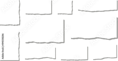 A detailed illustration of various abstract shapes and lines forming a complex pattern