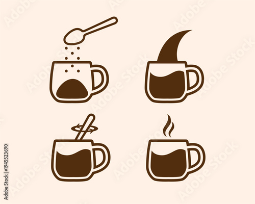 how to make instant coffee step by step instruction for packaging