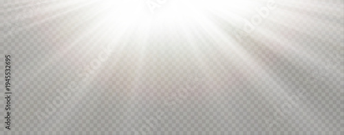 Glittering magical overlay with radiant bursts, sparkling lens flare, glowing beams of light, festive Christmas gold and blue accents, abstract vector energy.