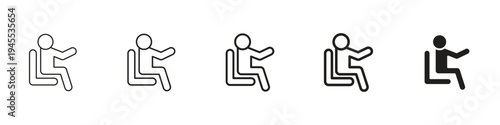 Person seat icon