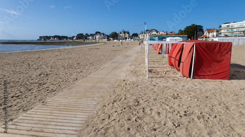 Photos La plage du Nau à l'aube, plage de la commune du Pouliguen