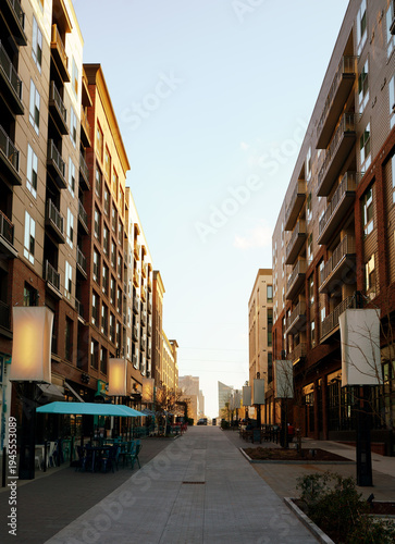 Seaboard Station mixed-use developement in downtown Raleigh, with shopping, dining and apartments