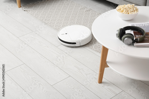 Modern robot vacuum cleaner...
