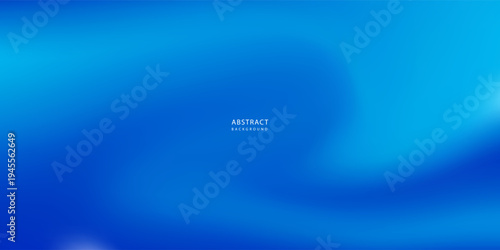 vibrant and professional abstract background featuring a smooth mesh gradient with swirling waves of deep royal blue and bright cyan, creating a fluid,