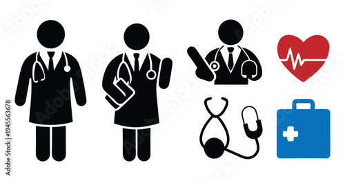 Medical & Science Detailed Line Icons