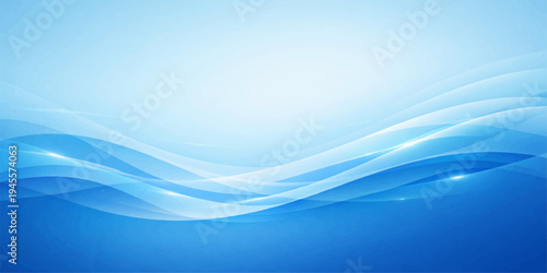 Abstract blue wave patterns flow gracefully, creating a sense of calmness and serenity. Evoking the imagery of water or energy, this design element is perfect for conveying themes of tranquility.