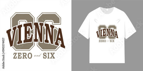 Vintage typography t-shirt design, championship slogan, print with dot pattern, numbers and European city text for graphic t-shirt, t-shirt or hoodie