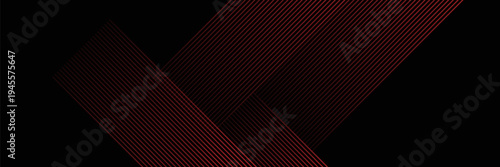Black and red abstract stripes gradient background for background or presentation.