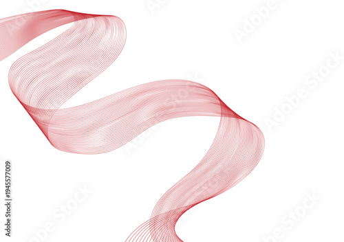 pink smoke isolated on white