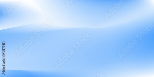 Blue noise gradient background. Navy grainy texture gradation cover. Christmas soft cold transition. Fresh banner template. Horizontal blur cover. Water surface pattern.