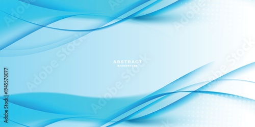 Abstract blue digital dynamic wave background. Futuristic hi-technology concept. Suit for poster, banner, brochure, corporate, website