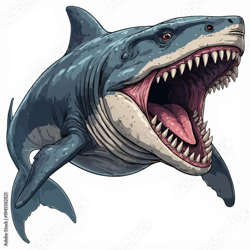 Megalodon Design Very Creepy