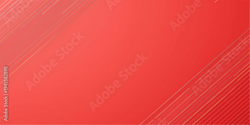 Abstract red background with flowing stripes and curved lines forming a modern digital wave pattern design