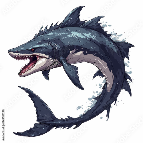 Megalodon Design Very Creepy
