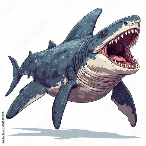Megalodon Design Very Creepy