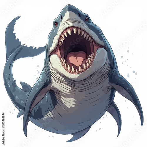 Megalodon Design Very Creepy