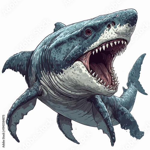 Megalodon Design Very Creepy