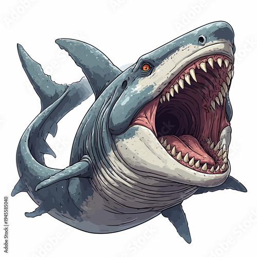 Megalodon Design Very Creepy
