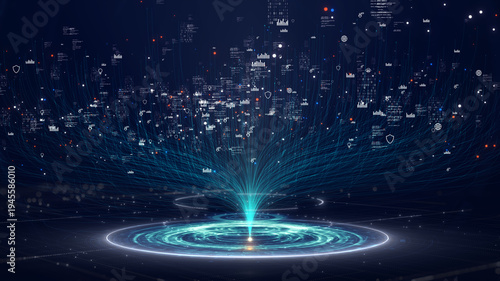 Fotografie Big Data Analytics Concept