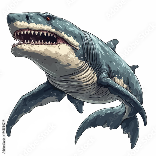 Megalodon Design Very Creepy