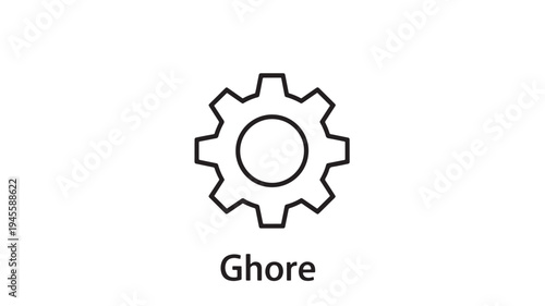 Gear Icon Ghore