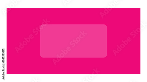Pink rectangular box silhouette on a matching pink background