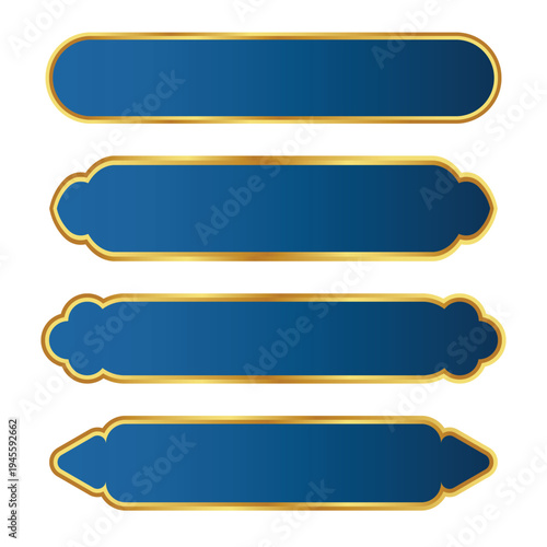 Arabic or Islamic-themed text name frames. Ramadan-themed banner, poster, and pamphlet design decorations