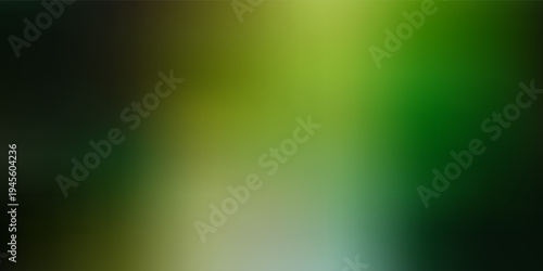 Illuminated green ombre effect with dark shadow transitions, copy space for design projects