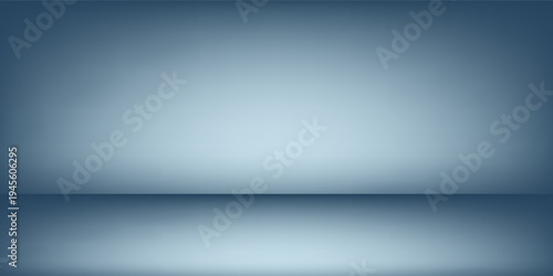 Abstract blur abstract soft blue studio and wall background simple
