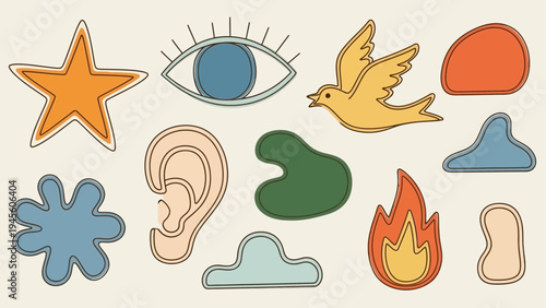 Simple abstract image with no specific elements or clear subject