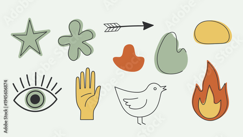 Simple abstract image with no specific elements or clear subject