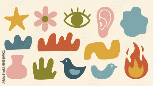 Simple abstract image with no specific elements or clear subject