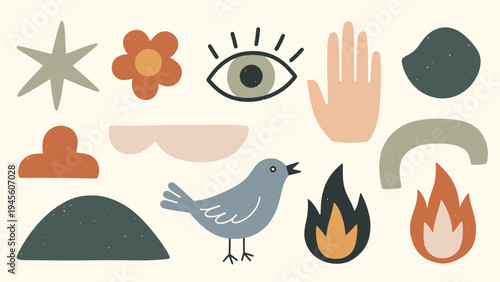 Simple abstract image with no specific elements or clear subject