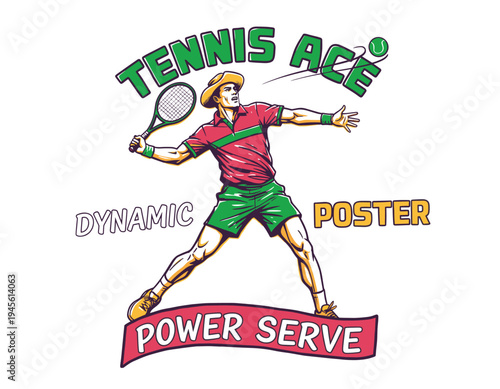 tennis sport vector