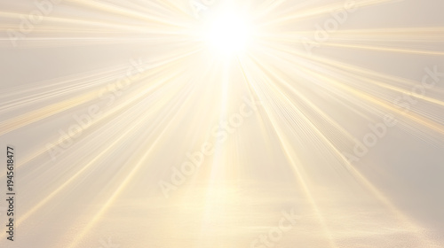 Cinematic Golden Sunburst Light Ray Overlay with Star Flare and Atmospheric Dust Particles for Realistic Dramatic Photo Enhancements