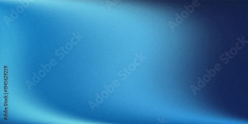 Blue grainy gradient background empty space noise texture blurred dark light header backdrop poster banner design