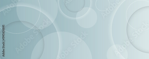 Abstract gray and white gradient background with dynamic and elegant circle shape decoration. Modern design with light and shadow effects. Creative curved line style. EPS. 4