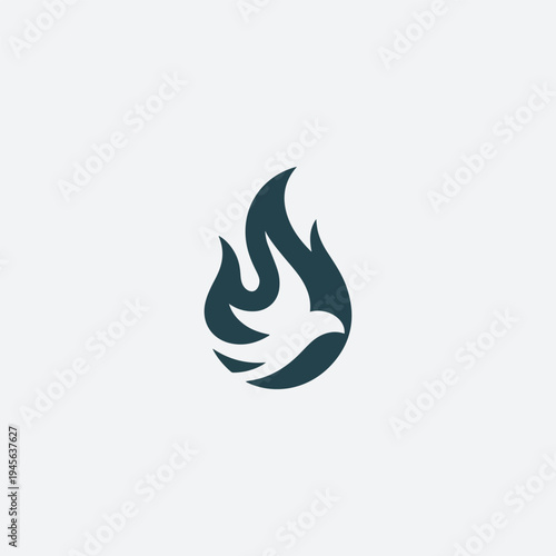vector fire icon