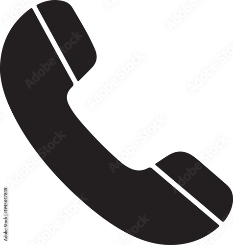 Εκτύπωση καμβά Telephone Receiver Icon – Call Communication Symbol