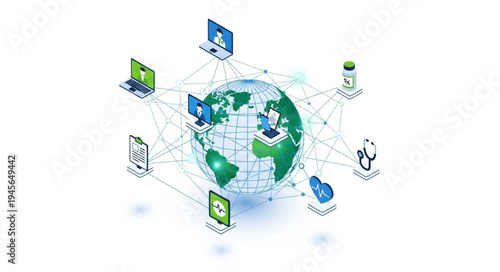 Global Healthcare Network - Connecting Medical Devices and Data Worldwide.