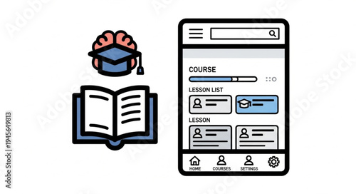 Educational resources and mobile learning app for students and knowledge seekers.