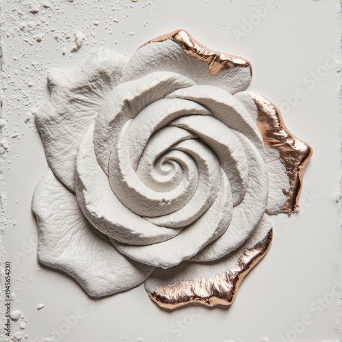 pink rose on a wooden background