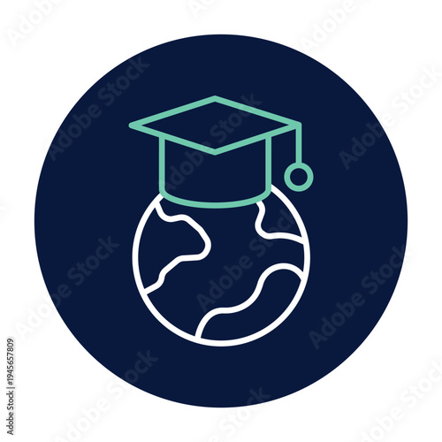 International Education vector, pixel perfect, illustrator file 
