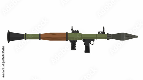 RPG rocket launcher weapon.