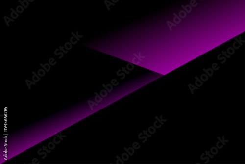 黒 紫 グラデーション 抽象 曲線 背景 クール デザイン 素材
