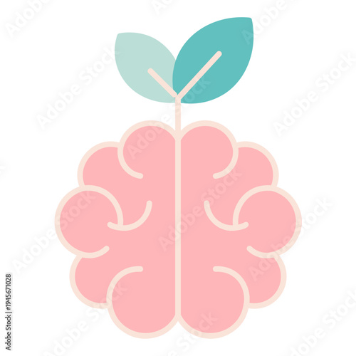 Brain + leaf