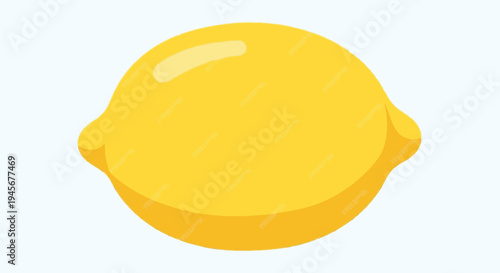 Yellow Ceramic Bowl with Handles Illustration.